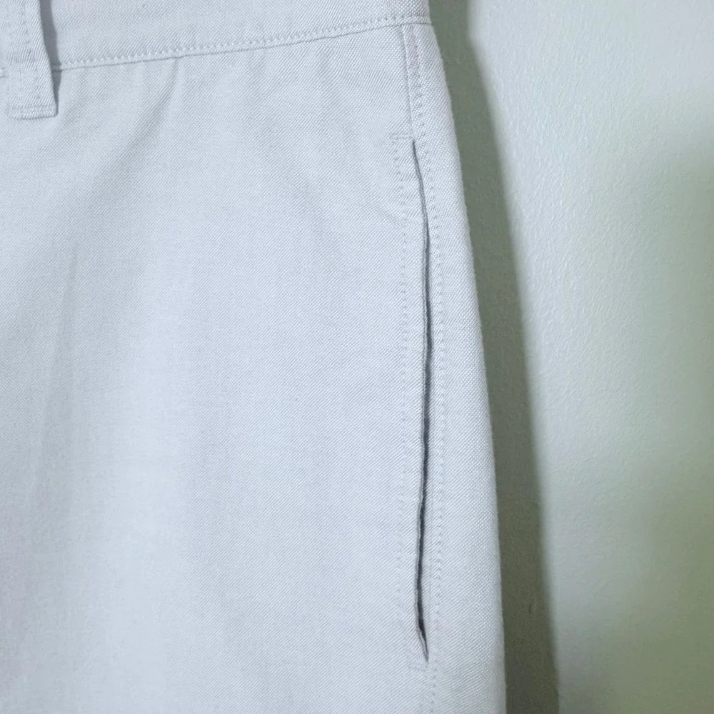J. Crew Coastal Preppy Cotton Blue Chino Shorts (35) Soft Lightweight Nautical